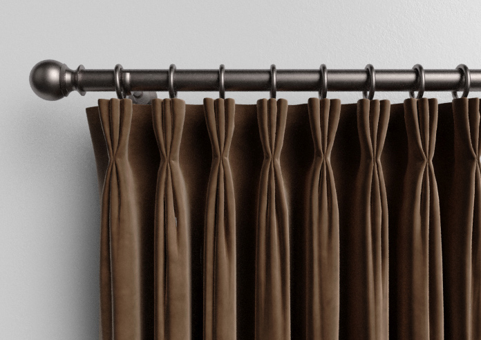 Odessa Velvet, Espresso - Made to Measure Curtains - Image 11